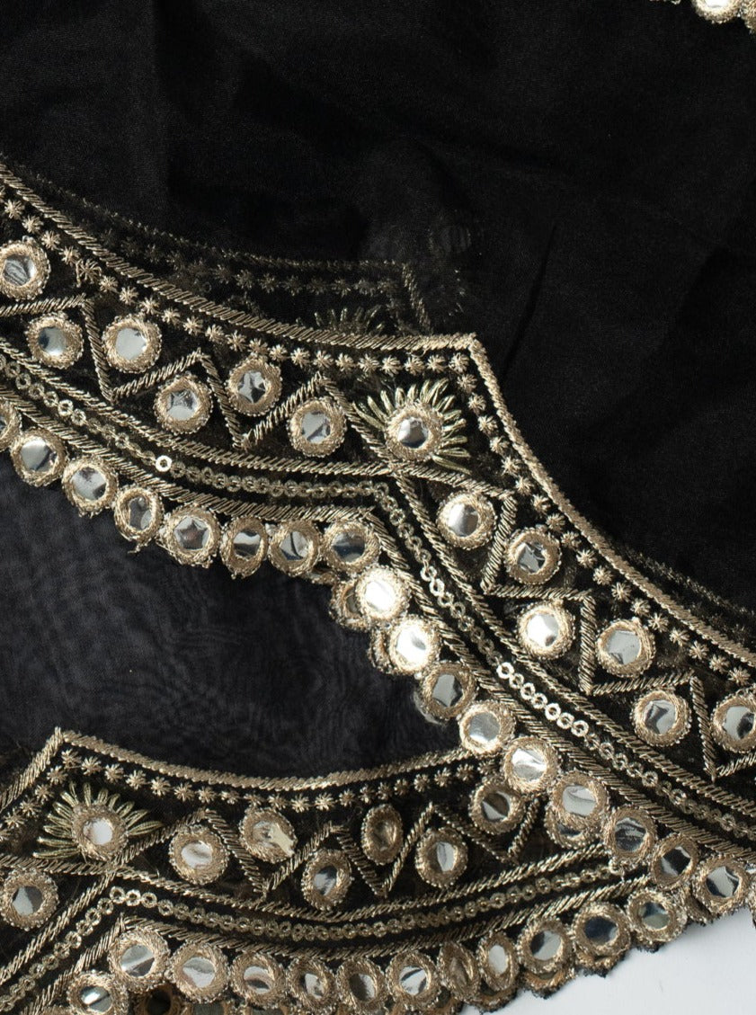 Black Mirari Dupatta