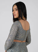 Grey Divya Blouse