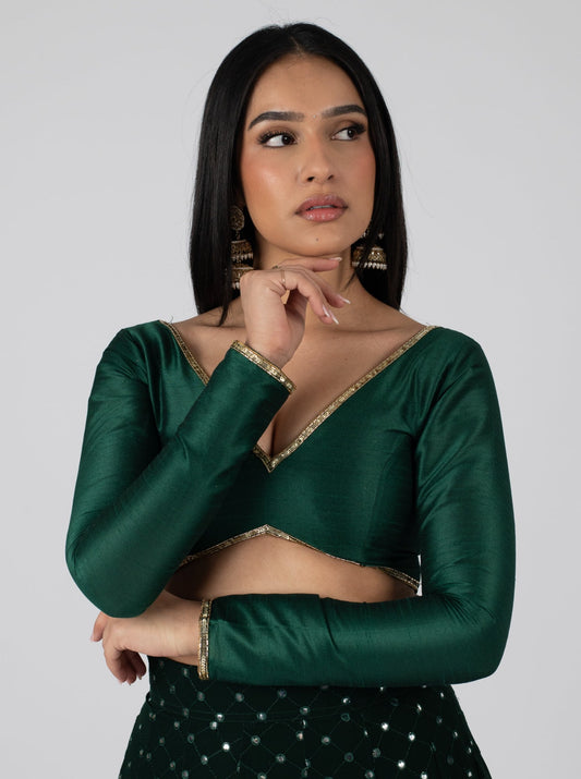 Emerald Liv Blouse