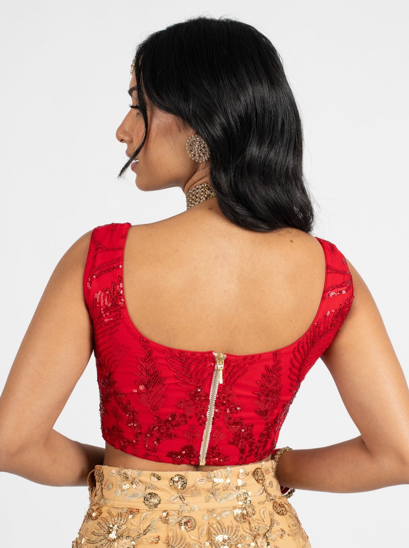 Red Allure Blouse