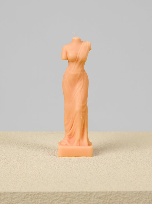 The Saree Candle™ | Peach Bellini