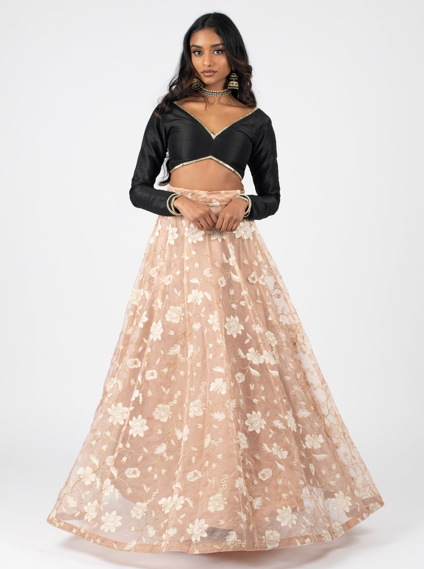 Nude Rosalie Skirt