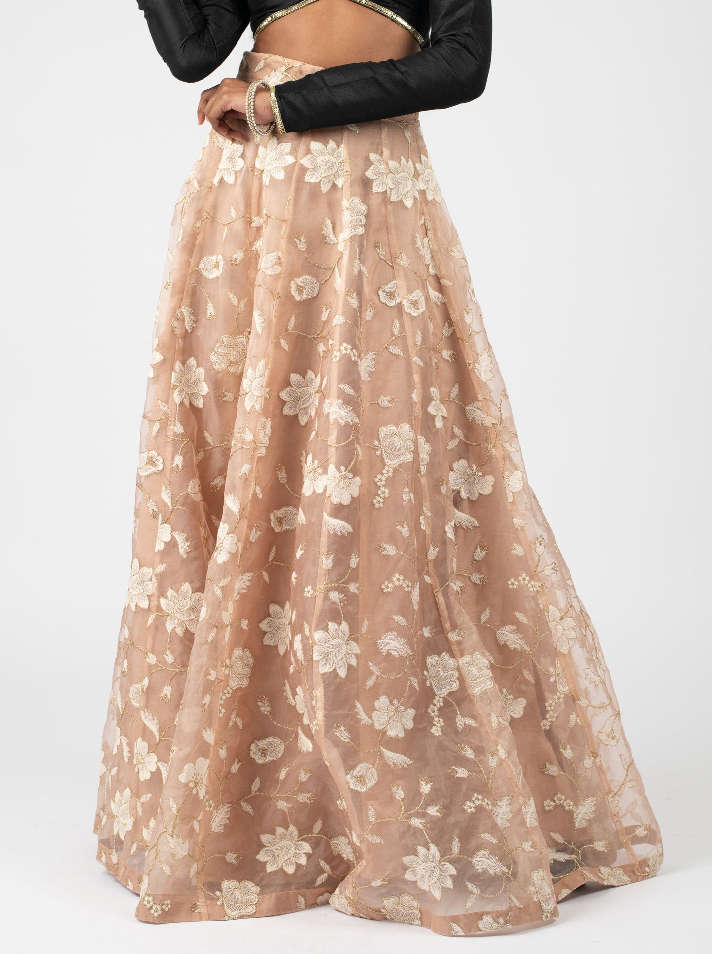 Nude Rosalie Skirt