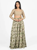 Olive Bloom Skirt