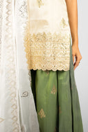 Sage Harmony Mandala Suit and Dupatta