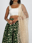 Cream Tara Dupatta