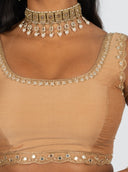 Caramel Aaeena Blouse