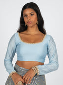 Baby Blue Leyla Blouse