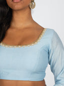 Baby Blue Leyla Blouse