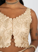 Champagne Cirrus Blouse