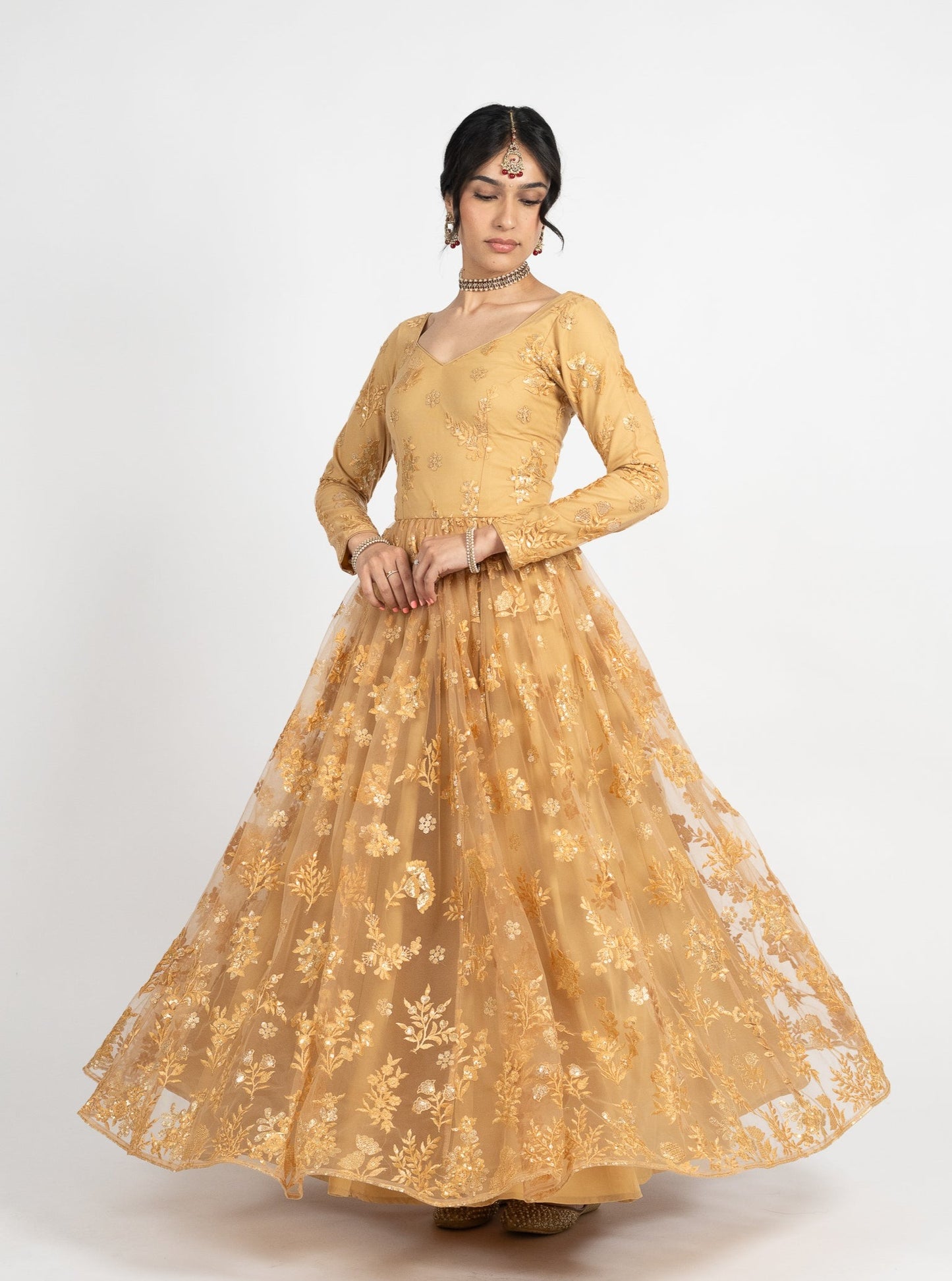 Gold Bela Gown