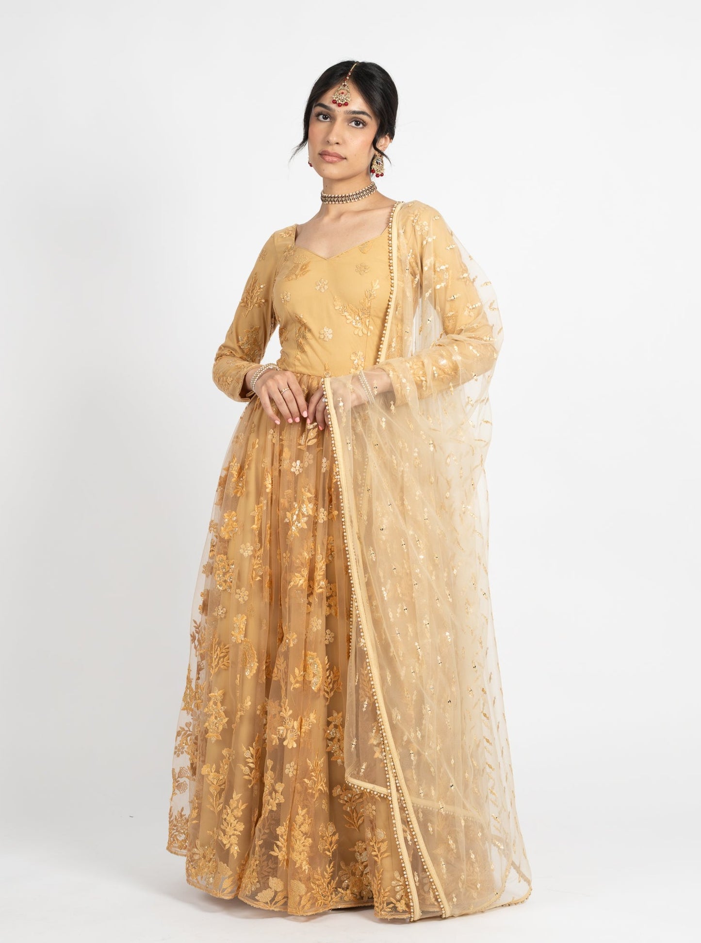 Gold Bela Gown