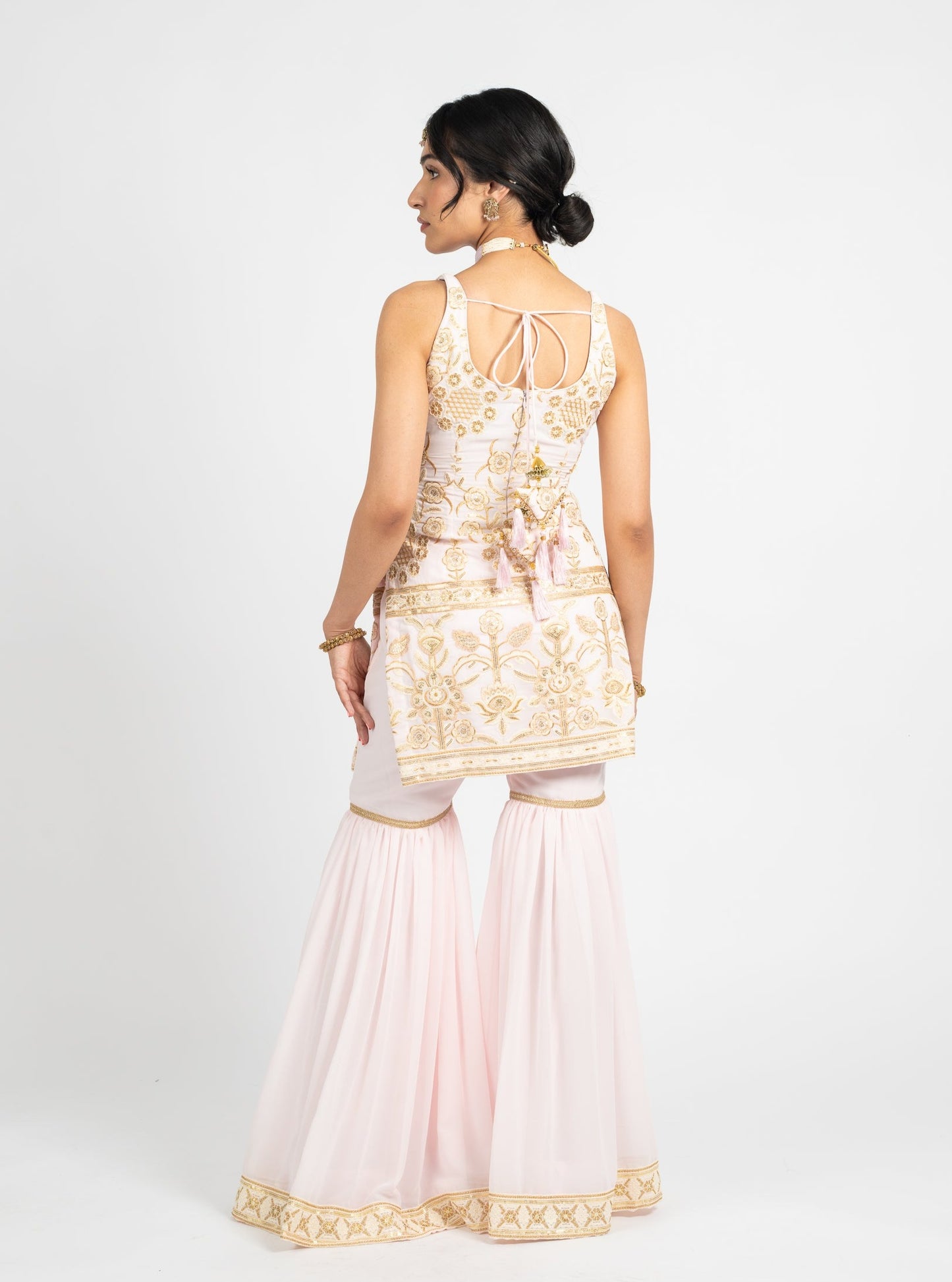 Pink Paravi Suit
