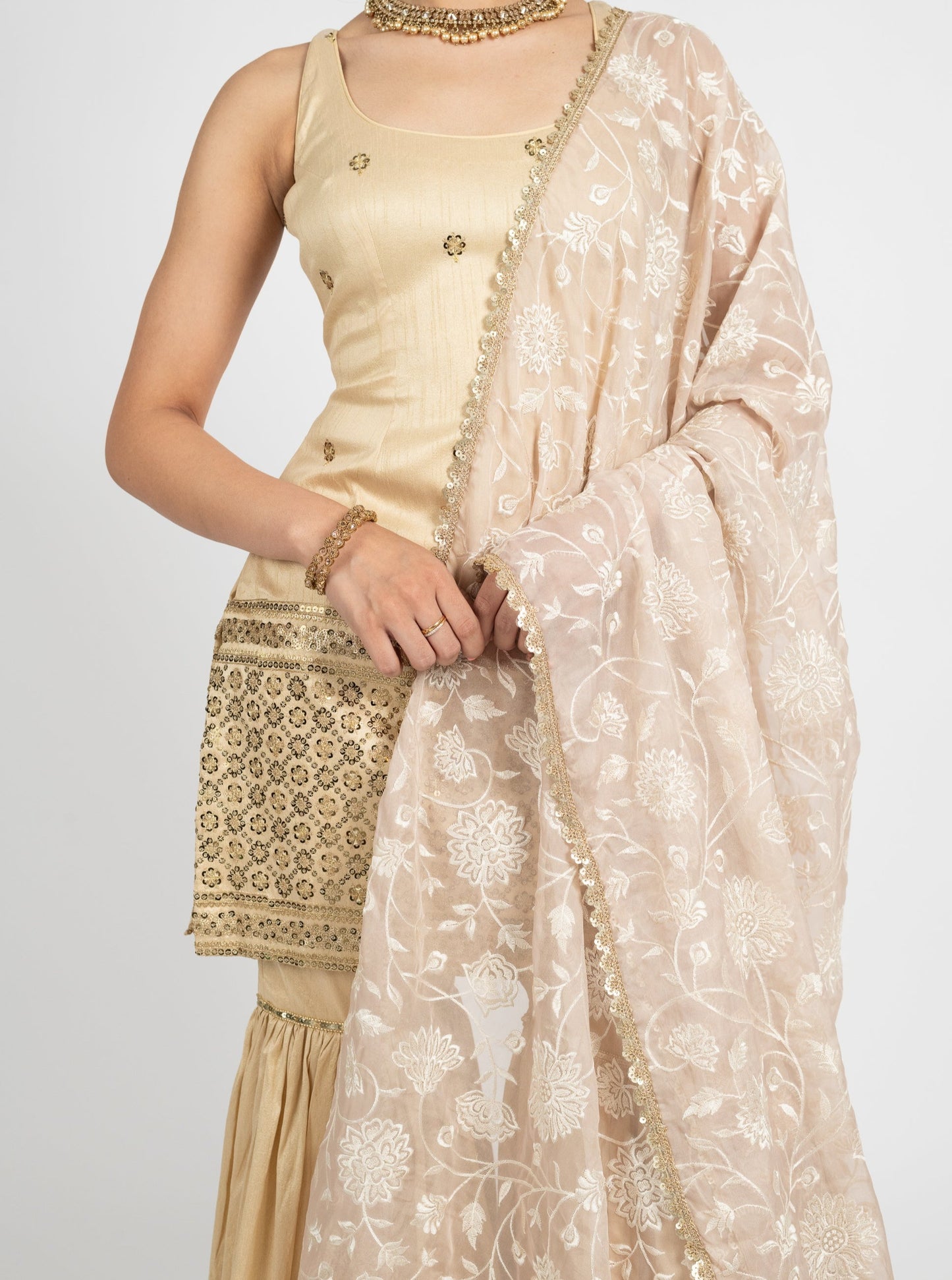 Champagne Mahal Dupatta