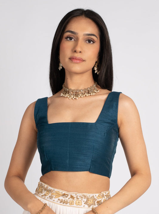 Blue Diya Blouse