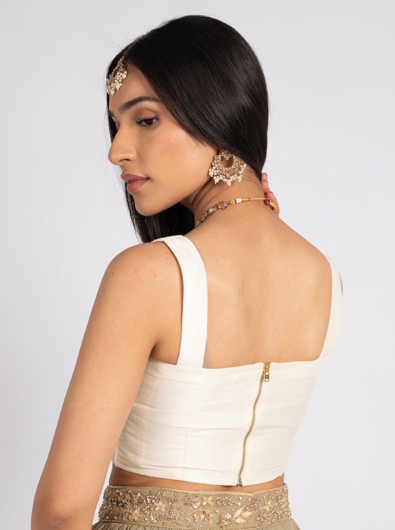 Ivory Diya Blouse