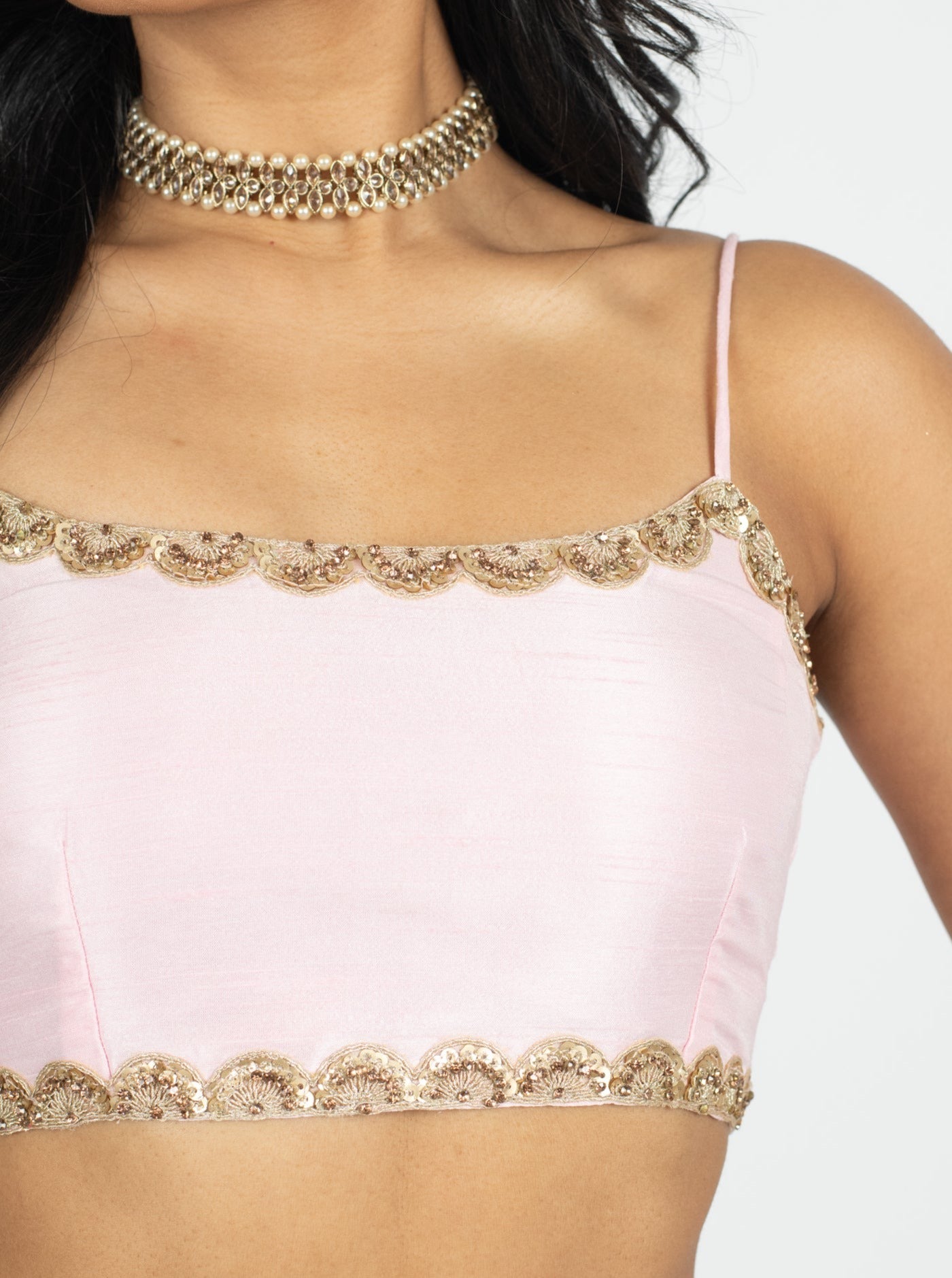 Baby Pink Khloe Blouse