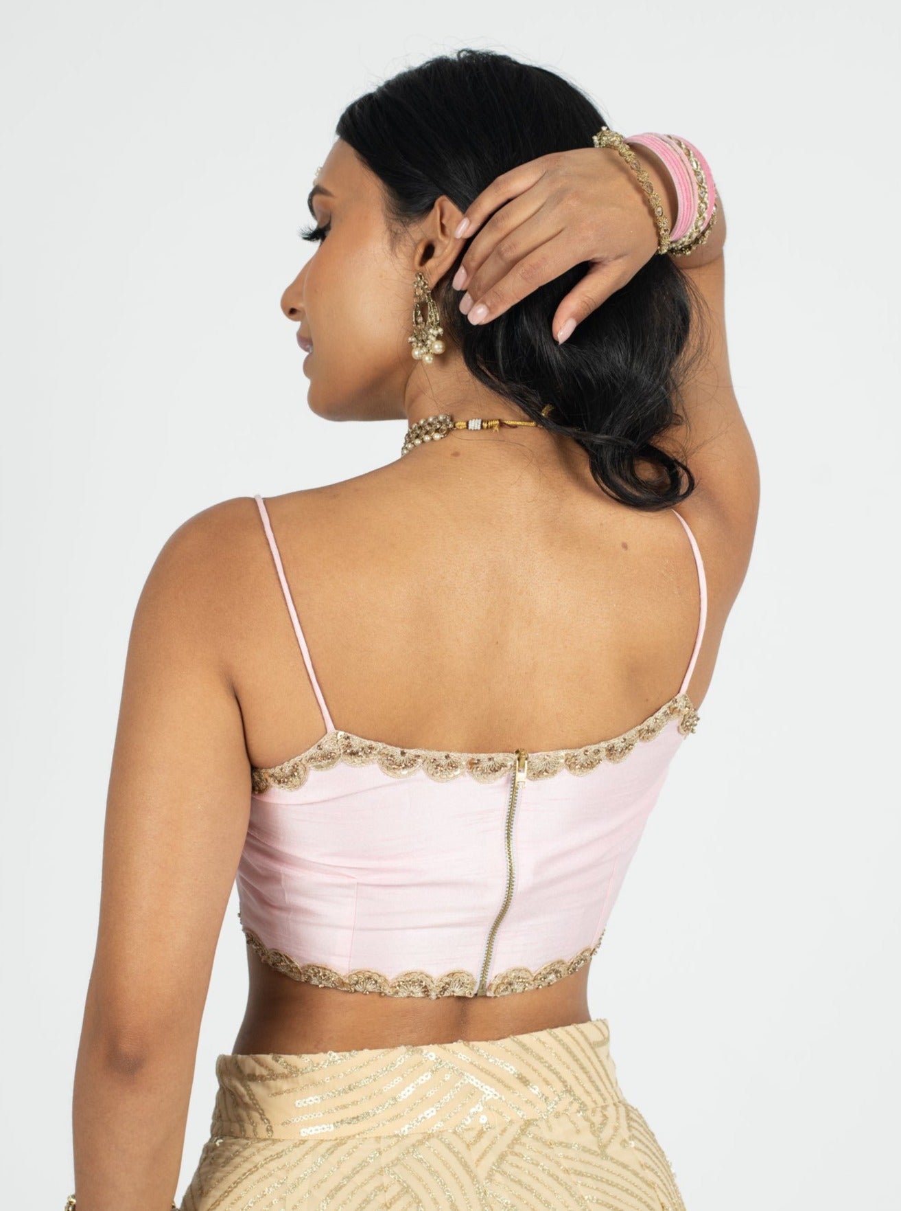 Baby Pink Khloe Blouse
