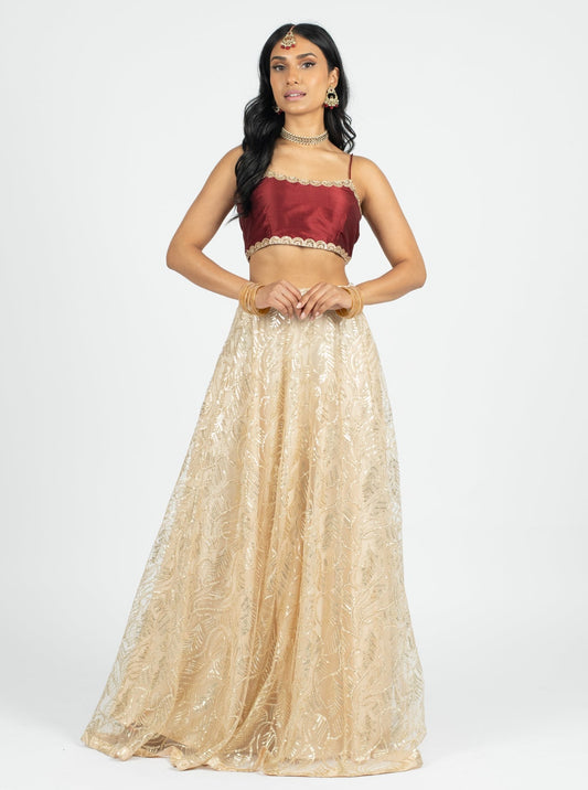 Champagne Cirrus Skirt
