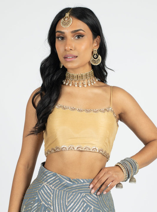 Gold Khloe Blouse