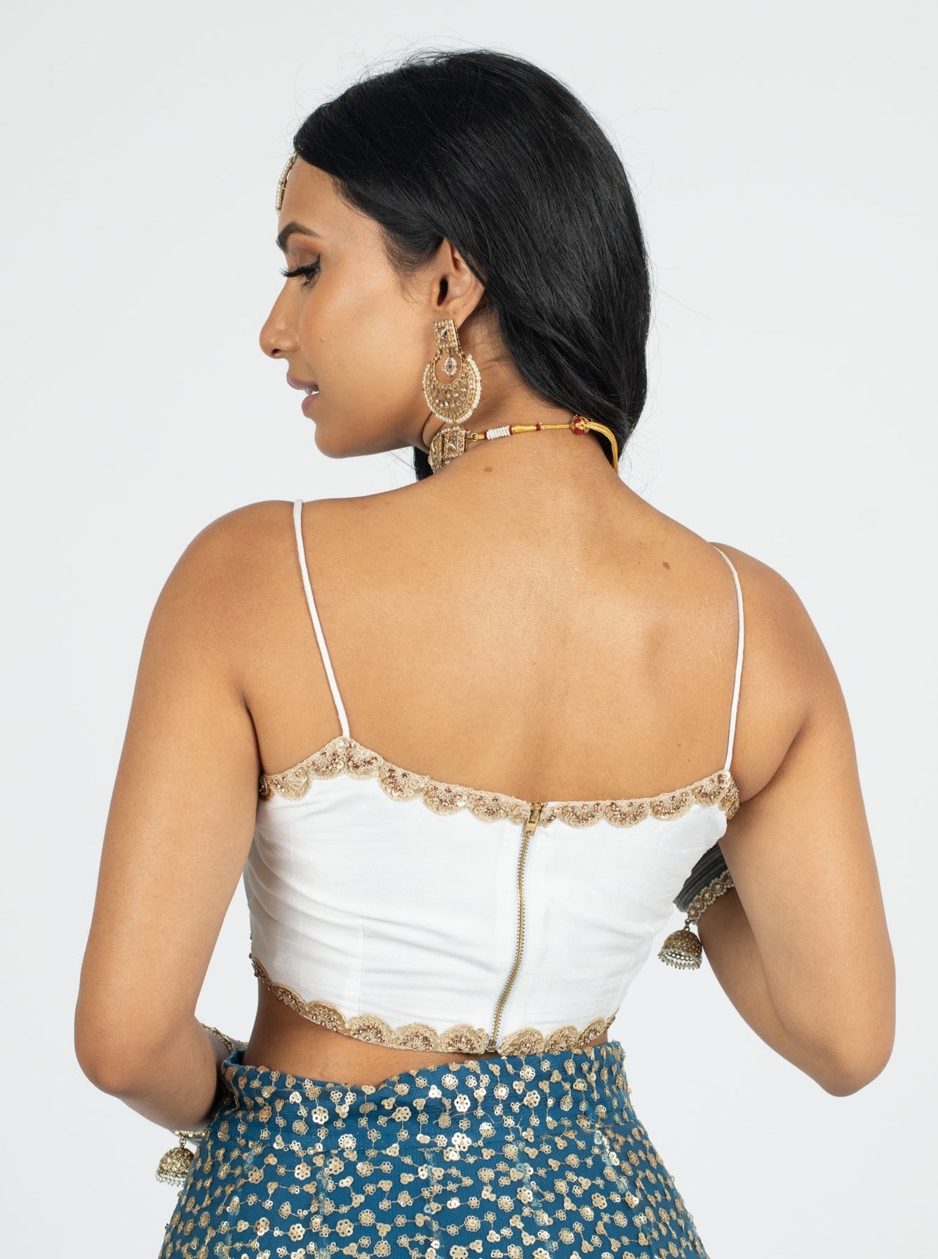 White Khloe Blouse
