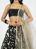 Taupe Cluster Dupatta