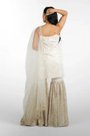 Blanche Chamak Suit and Dupatta