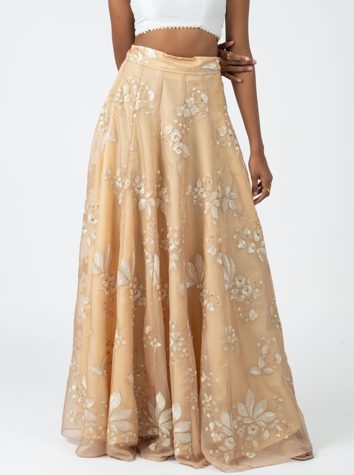 Gold Floryn Skirt