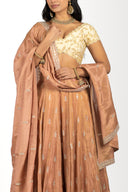 Apricot Sheen Dupatta