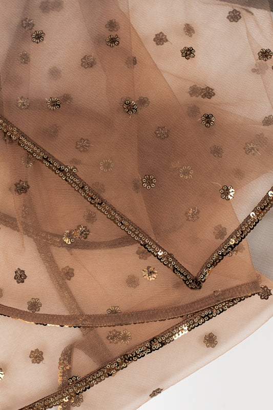 Brown Twilight Dupatta