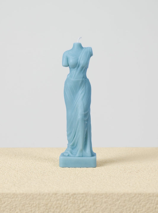 The Saree Candle™ | Sky Blue