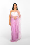 Lavender Tara Easy-Drape Saree
