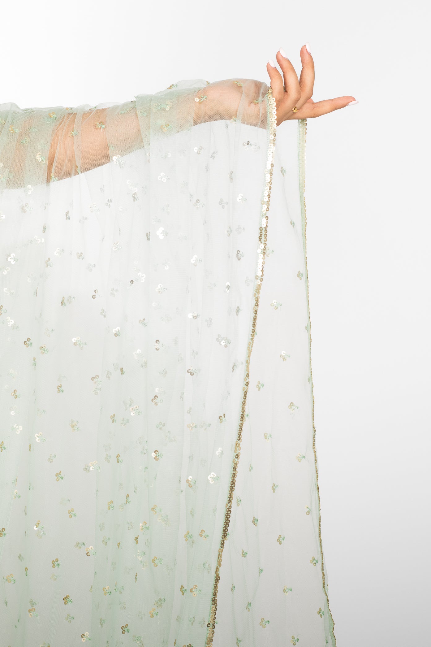 Mint Tara Easy-Drape Saree