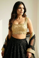 Taupe Leia Handwork Blouse