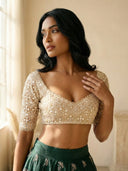 Crème Mirabel Blouse