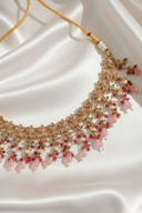 Pink Dewdrop Choker
