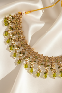 Green Dewdrop Choker