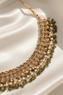Forest Zari Pearl Choker