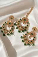 Emerald Marwa Tikka Set