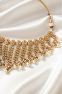 Champagne Marwa Choker - The Saree Room