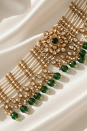 Emerald Rani Choker - The Saree Room