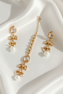 Clarity Teardrop Gem Tikka Set