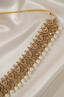 Champagne Almond Pearl Choker