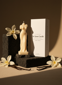 The Saree Candle® | Cream - The Saree Room