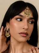 Champagne Falak Tikka Set - The Saree Room