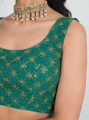 Emerald Gala Blouse