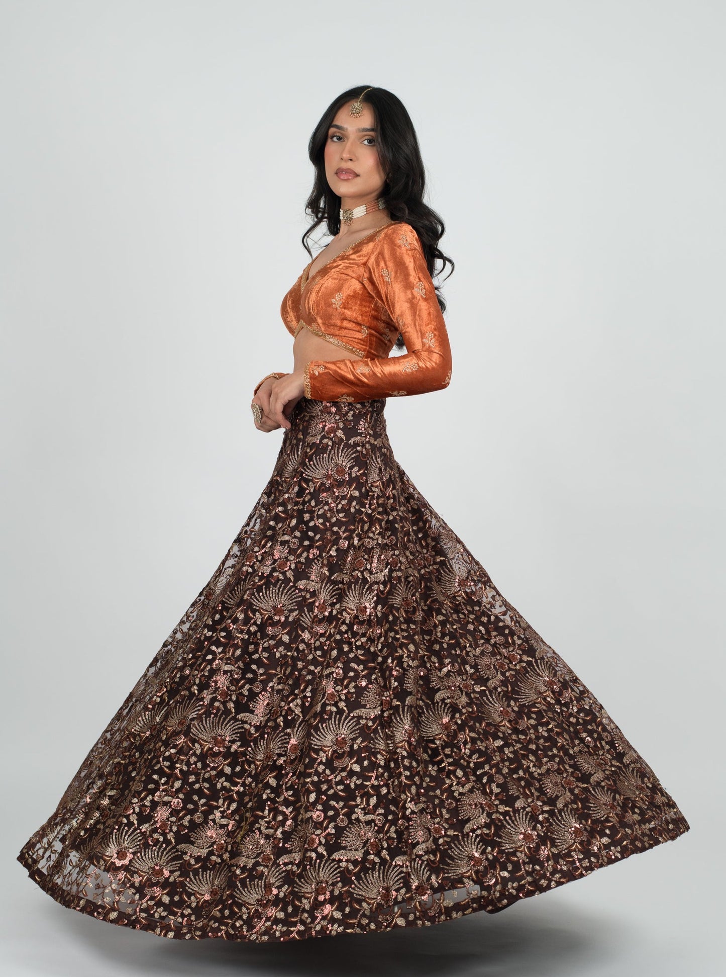 Cocoa Soirée Skirt