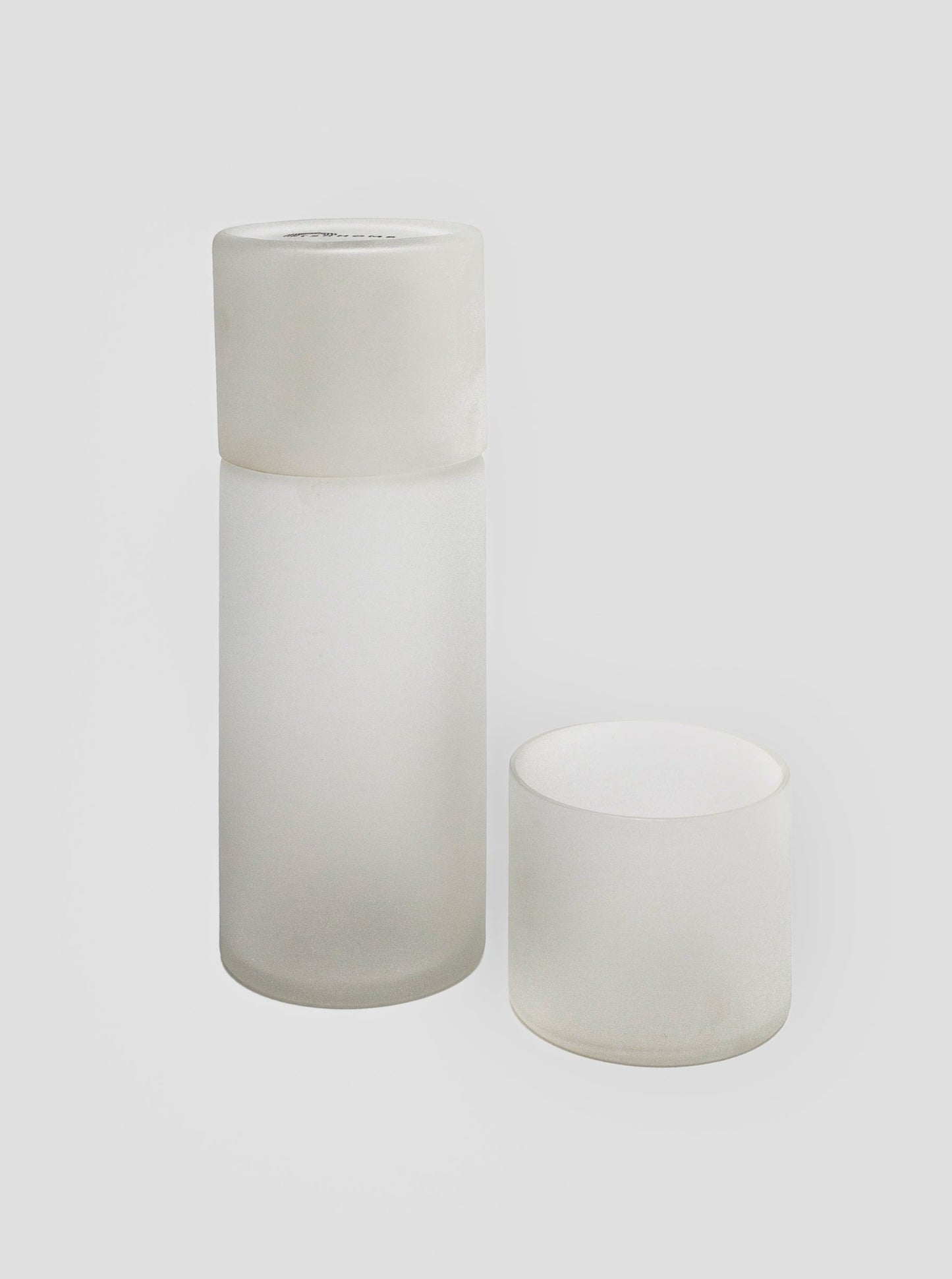 Frosted Glass Carafe Set