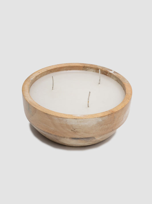 Grande Vanilla Wood Candle