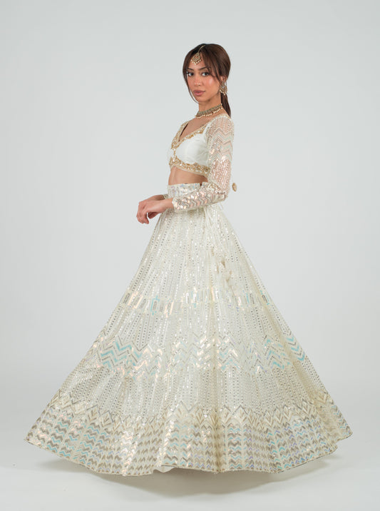 Iridescent Opal Skirt